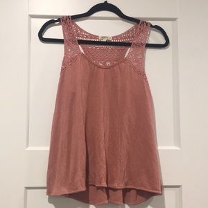 Ardene Tank Top with Lace Detail